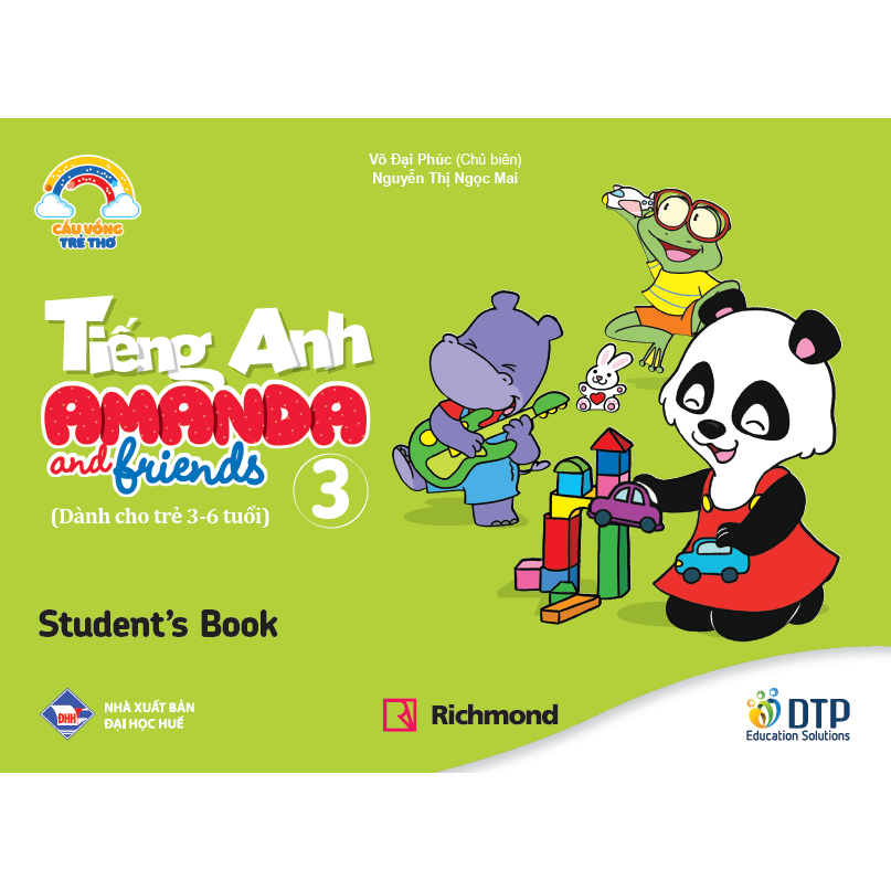 Bộ sản phẩm Tiếng Anh Amanda and Friends 3 - Student
