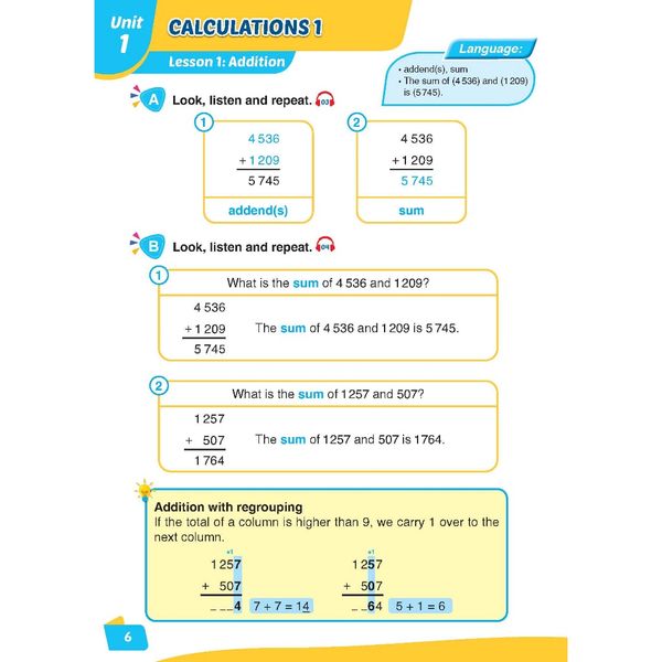 i-Learn English for Math 4 Student