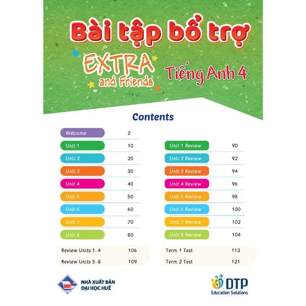 Bài tập Bổ trợ Tiếng Anh 4 Extra and Friends