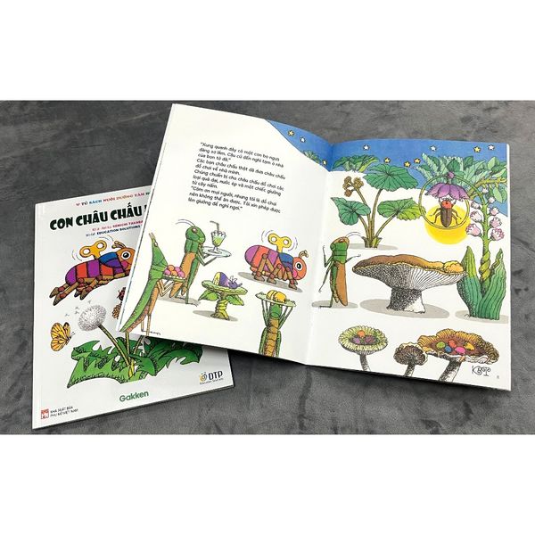 Con châu chấu đồ chơi - Tủ sách nuôi dưỡng tâm hồn