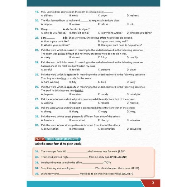 Bài tập bổ trợ Tiếng Anh 10 i-Learn Smart World