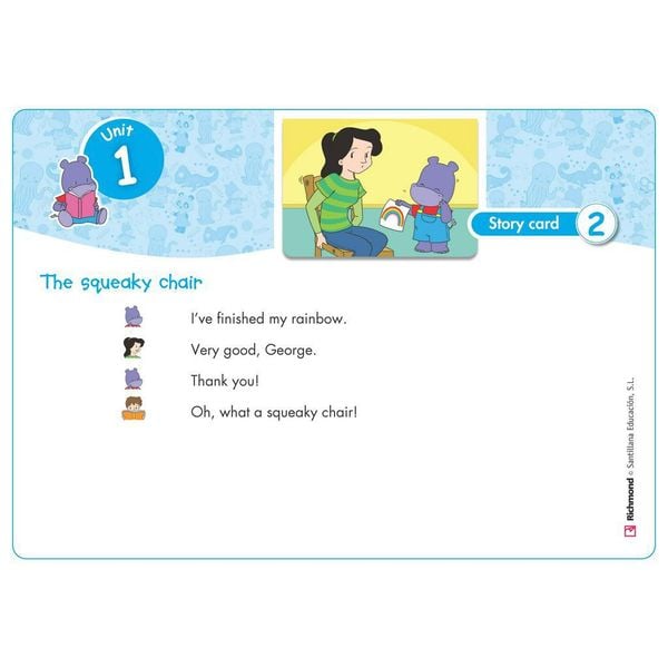 Tiếng Anh Amanda and Friends 2 Story cards