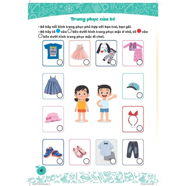 Cầu vồng trẻ thơ - bộ sách dành cho 4 - 5 tuổi (4 quyển)