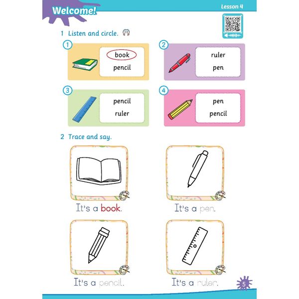 Bài tập Bổ trợ Tiếng Anh 1 Extra & Friends