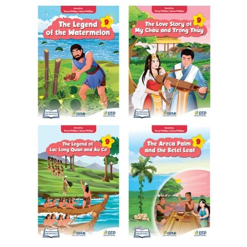 Combo Truyện Đọc Story Vietnamese Folk Tale Pack Level 9
