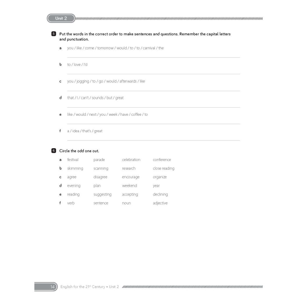 Sách - Dtpbooks - C21 - English for the 21st Century 2nd Edition Level 2 - WorkBook