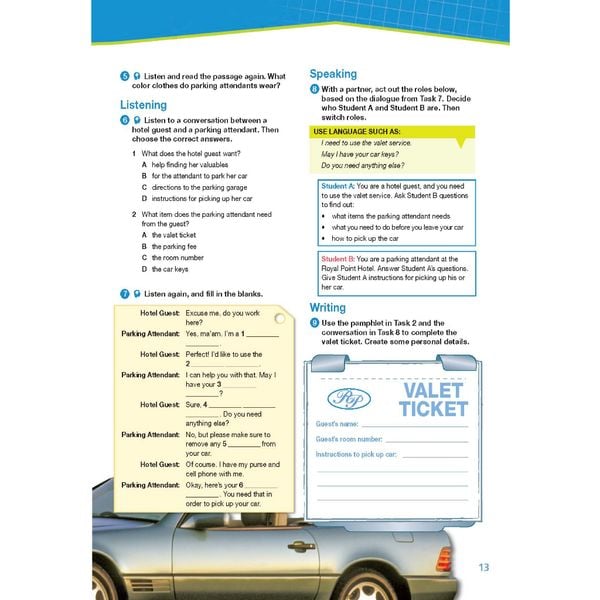 Career Paths Hotels & Catering (Esp) Student