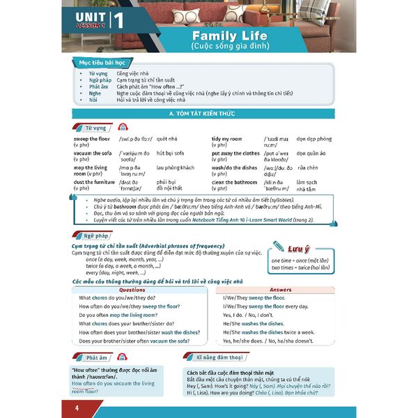 Học tốt Tiếng Anh 10 i-Learn Smart World