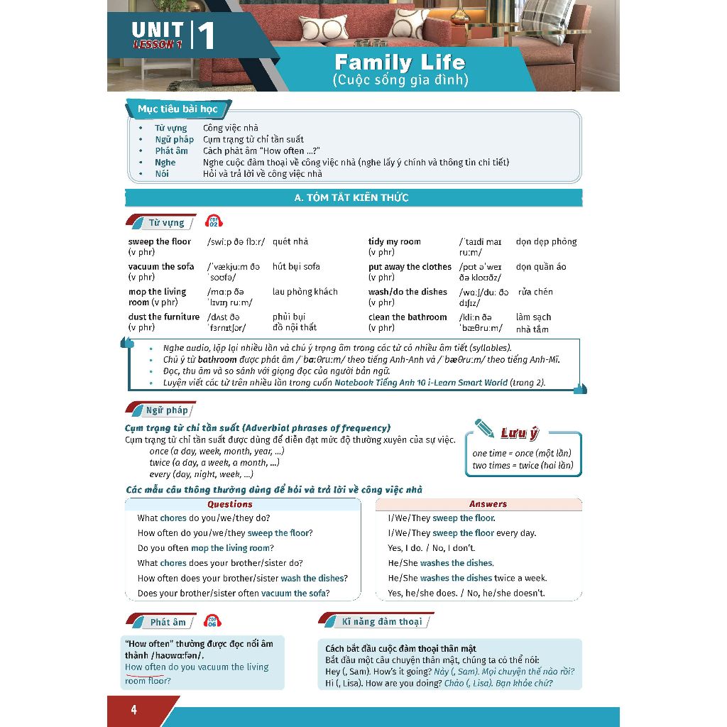Học tốt Tiếng Anh 10 i-Learn Smart World