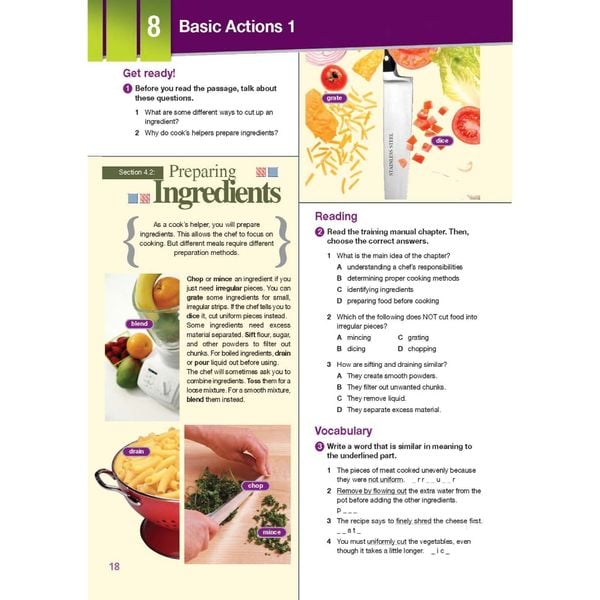 Career Paths Cooking (Esp) Students