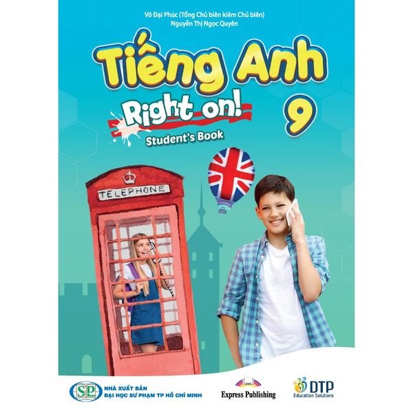 Tiếng Anh 9 Right On! - Gói mở rộng nâng cao (SB, WB, NB, BTBT)