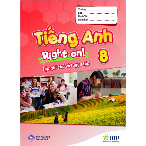 Tiếng Anh 8 Right On! trọn bộ (SB, WB, NB)