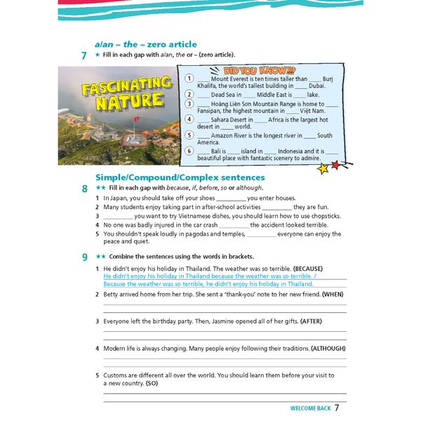 Tiếng Anh 9 Right On! - Workbook (Sách bài tập)