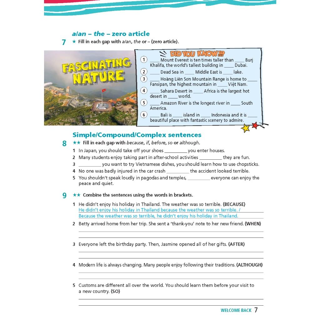 Tiếng Anh 9 Right On! - Workbook (Sách bài tập)