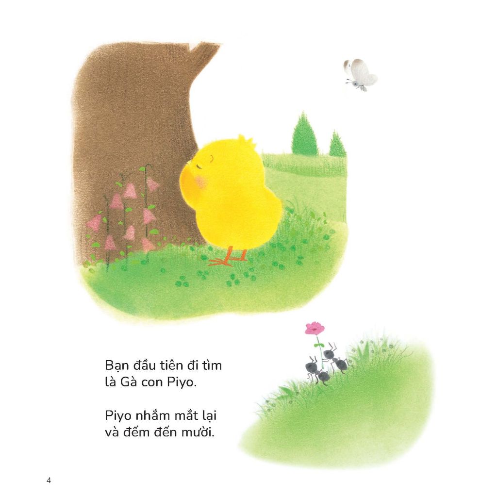 Gà con Piyo và Xuân Hạ Thu Đông