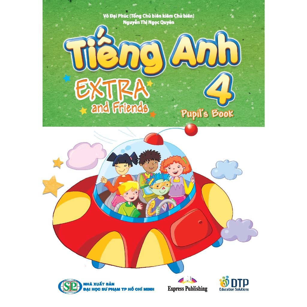 Tiếng Anh 4 Extra and Friends trọn bộ (sách học sinh, sách bài tập, vở tập viết)