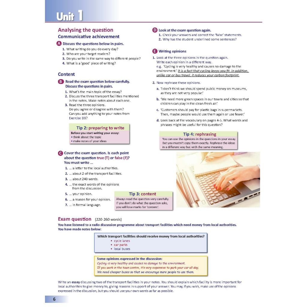 Writing success Advanced level C1-C2
