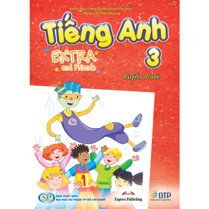 Tiếng Anh 3 Extra and Friends trọn bộ (SB+WB+NB)