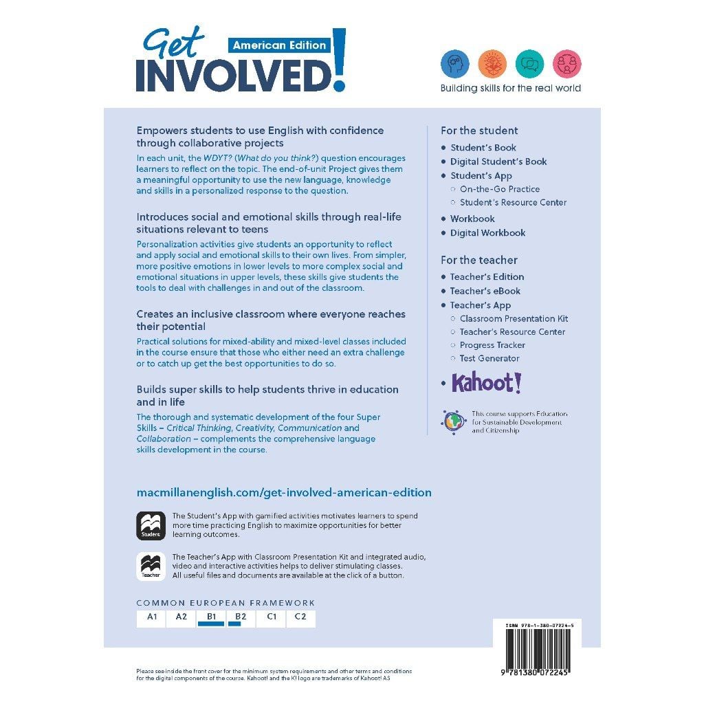 Get Involved! AmEng Level 4 SB with Student