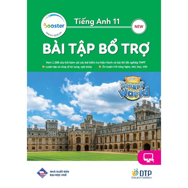 Tiếng Anh 11 i-Learn Smart World - Gói số hóa giáo dục siêu tiết kiệm (SB, WB, BTBT, Digital Pack)