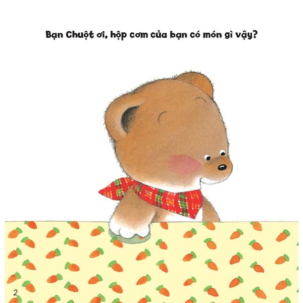 Cơm hộp ngon quá!​​ - Tủ sách Ehon cho bé - Sách tranh Ehon Gấu con Kuma