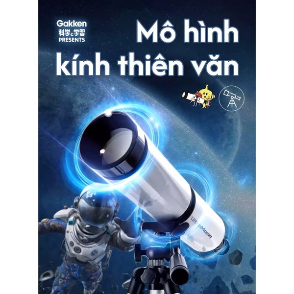 Mô hình khoa học kính thiên văn - Gakken Science Kit - Telescope - Đồ chơi khoa học