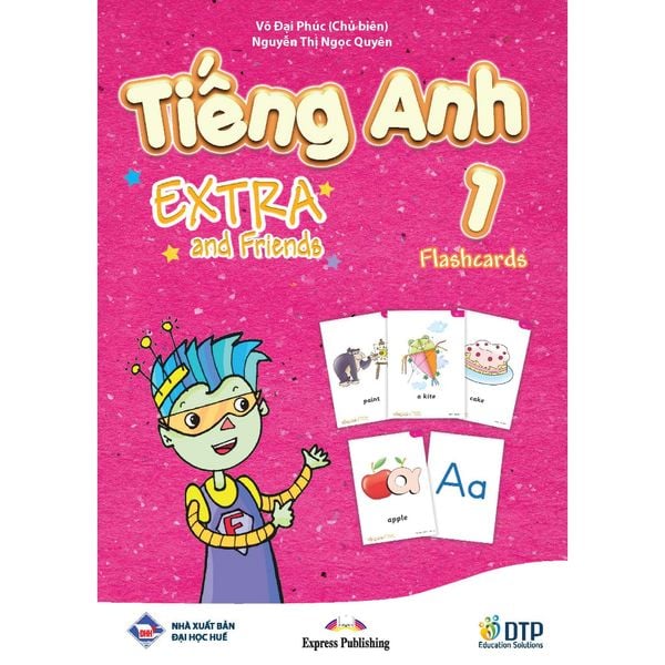 Tiếng Anh 1 Extra and Friends Flashcards (Tranh hình)