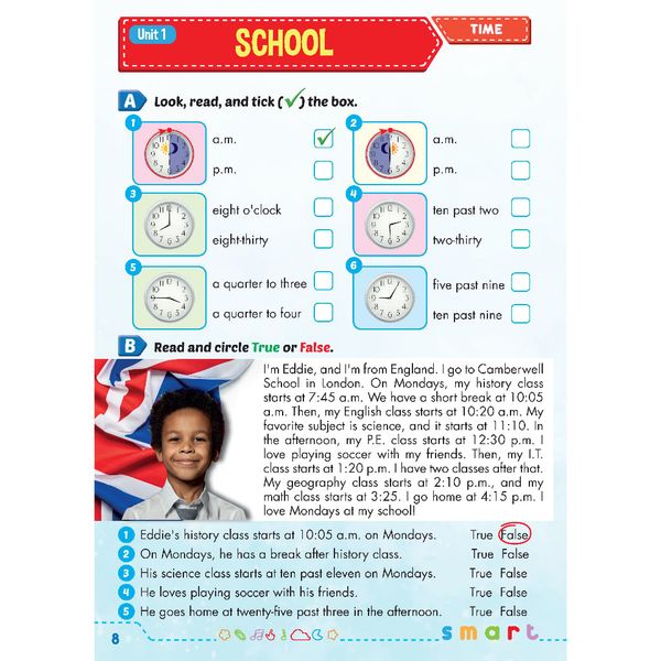 Tiếng Anh 5 i-Learn Smart Start - Workbook (Sách bài tập)