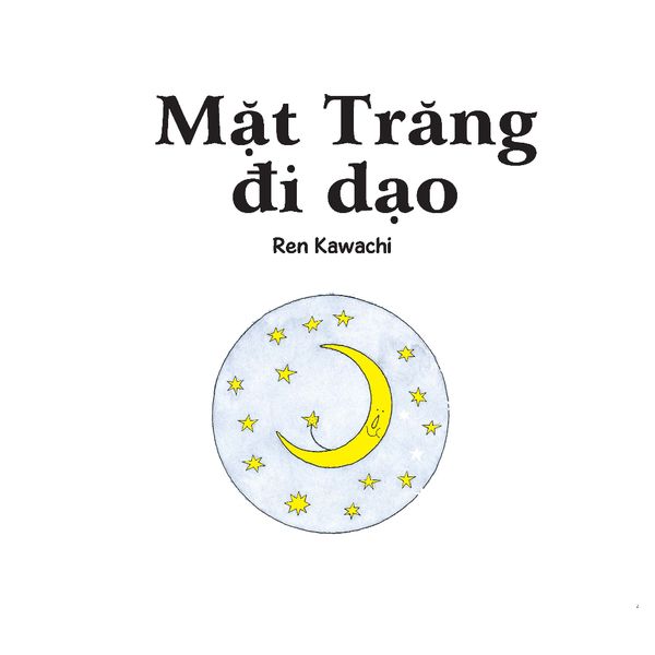 Mặt Trăng đi dạo - Tủ sách Ehon cho bé