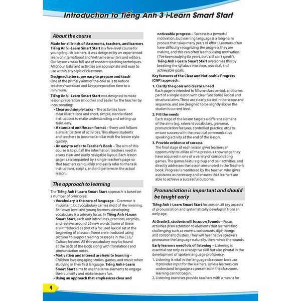 Tiếng Anh 3 i-Learn Smart Start Teacher