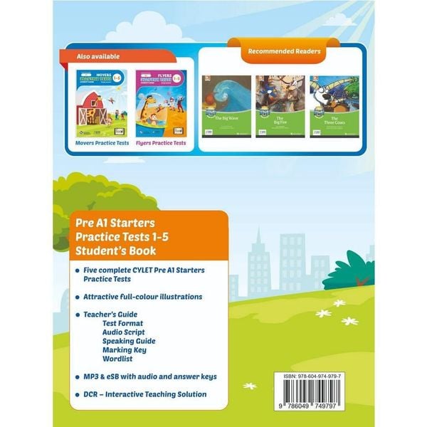 CYLET Pre A1 Starters - Practice Tests 1-5