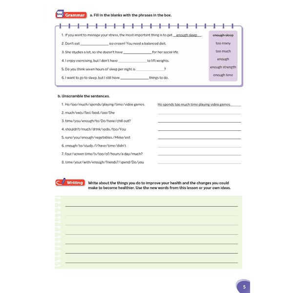 Bright Horizons 5 Workbook (VN)