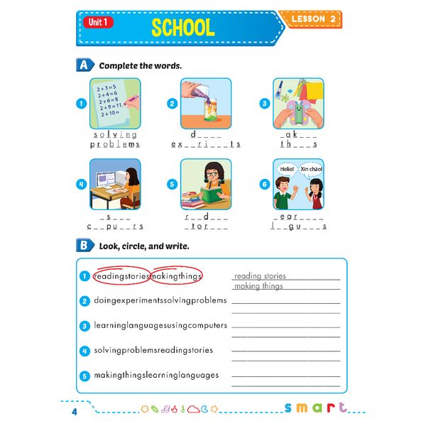 Tiếng Anh 5 i-Learn Smart Start - Workbook (Sách bài tập)