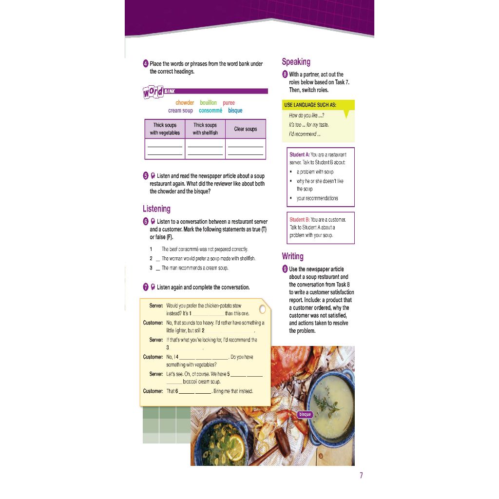 Career Paths Cooking (Esp) Students
