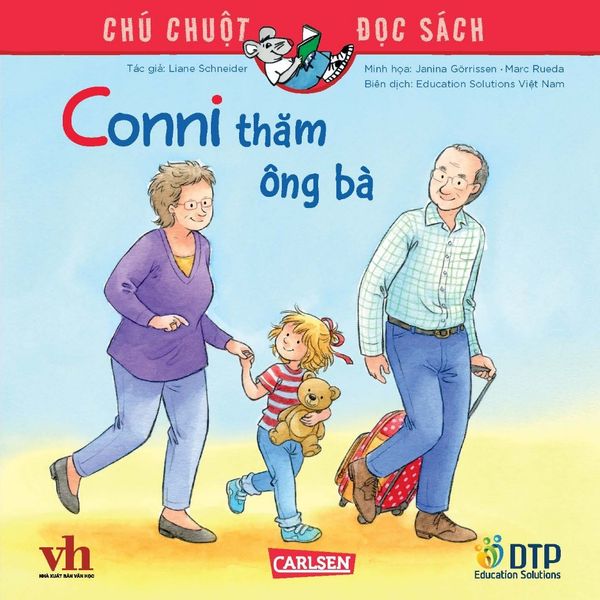 Combo truyện Conni và những câu chuyện hàng ngày combo 1 - chú chuột đọc sách