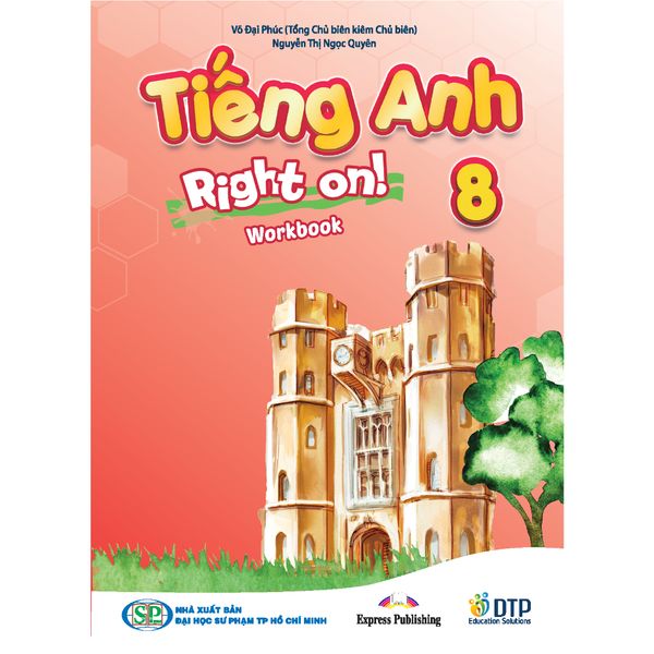 Tiếng Anh 8 Right On! trọn bộ (SB, WB, NB)