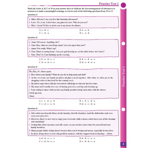 Practice Tests Grade 10