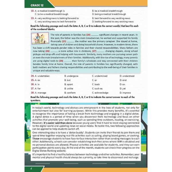 Bồi Dưỡng Tiếng Anh 12