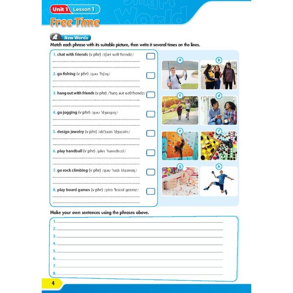 Tiếng Anh 8 i-Learn Smart World trọn bộ (sách học sinh, sách bài tập, vở ghi chép)