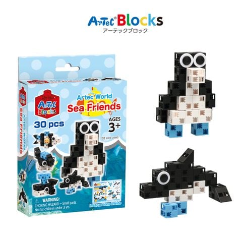 Bộ đồ chơi lắp ghép Artec Thế giới - Sinh vật biển