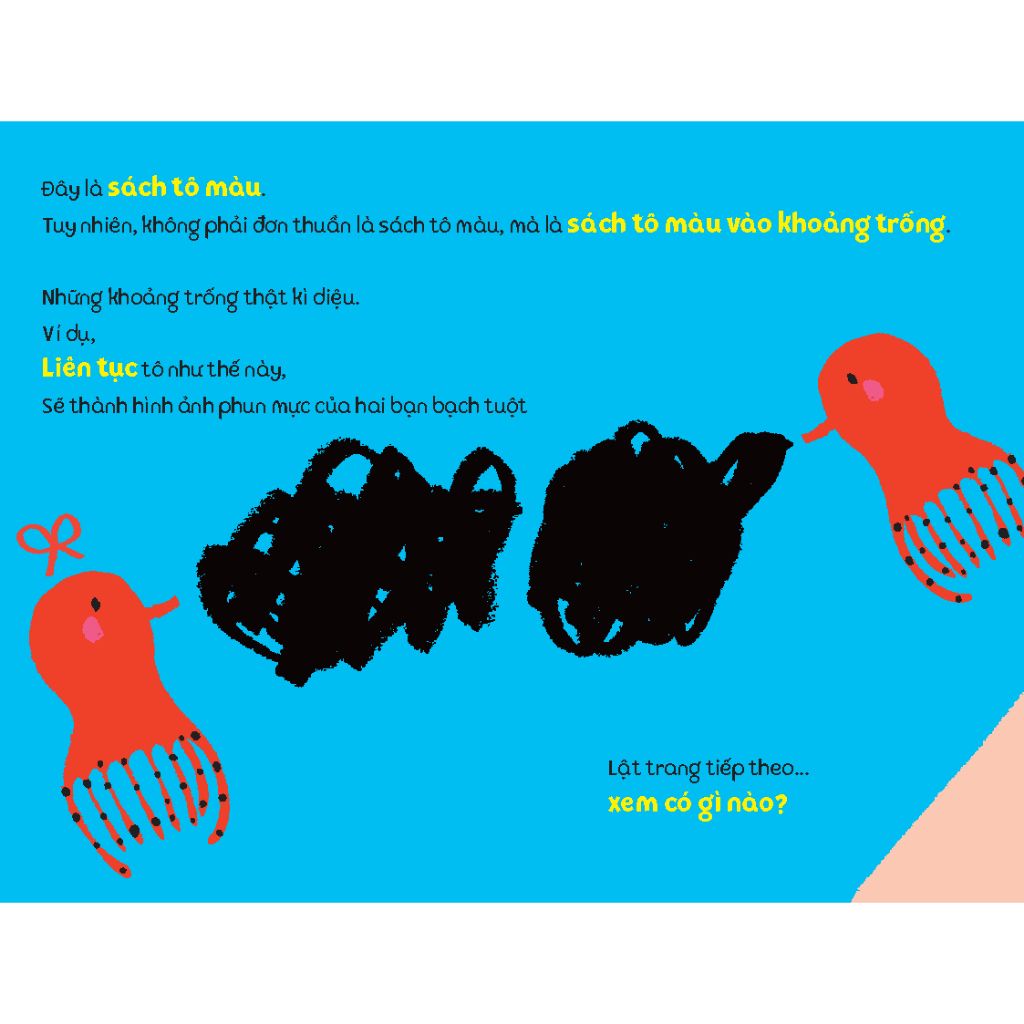 Tô Màu Vào Khoảng Trống - Tủ sách vui để học - Sách tô màu - Dòng sách cầm tay