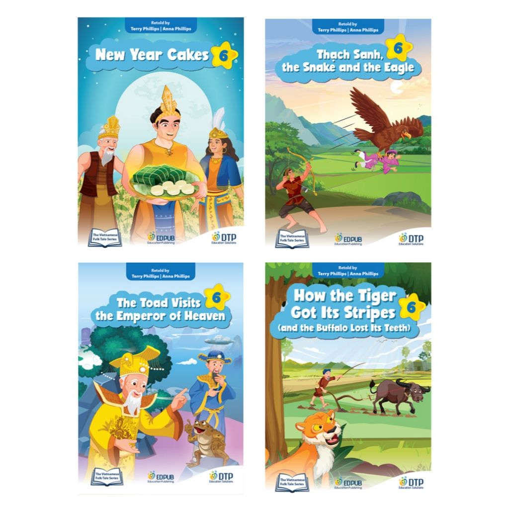 Combo Truyện Đọc Story Vietnamese Folk Tale Pack Full level