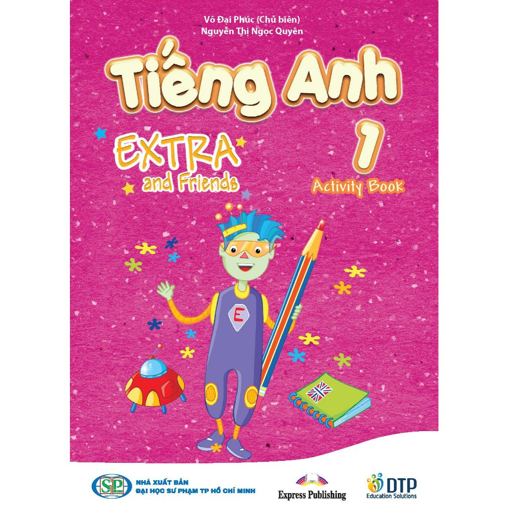 Tiếng Anh 1 Extra and Friends - Trọn bộ (sách học sinh, sách bài tập, vở tập viết)