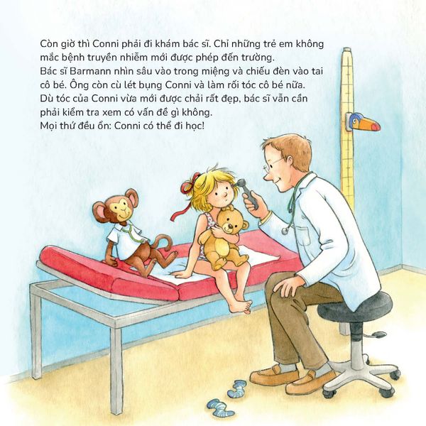 Combo truyện Conni và những câu chuyện hàng ngày combo 3 - chú chuột đọc sách