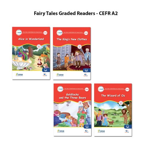 Combo truyện đọc Fairy Tales Graded Readers - CEFR A2
