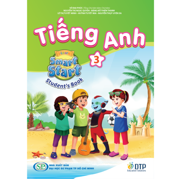 Tiếng Anh 3 i-Learn Smart Start trọn bộ (sách học sinh, sách bài tập, vở tập viết)