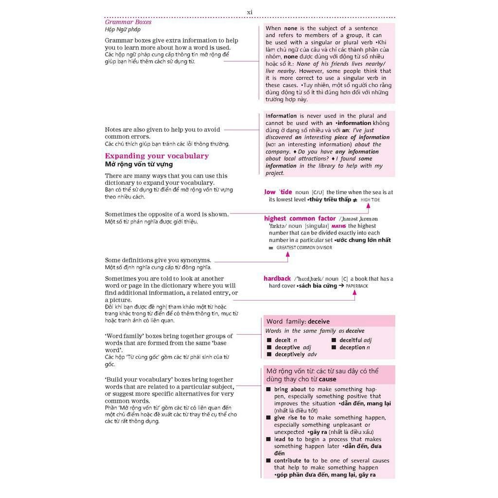Macmillan Dictionary Vietnam ED with App– Soft cover