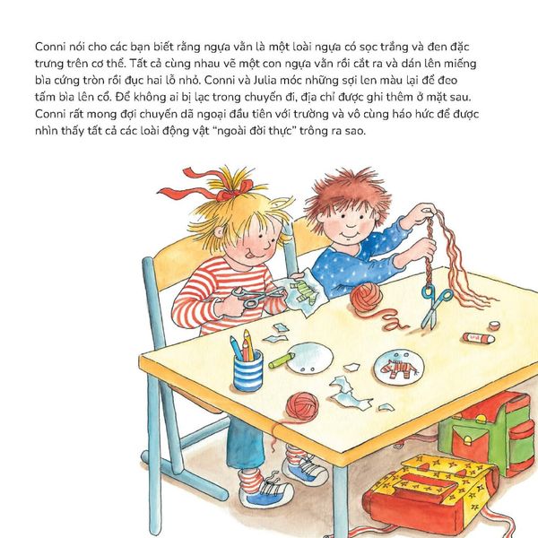 Combo truyện Conni và thế giới xung quanh - Chú chuột đọc sách