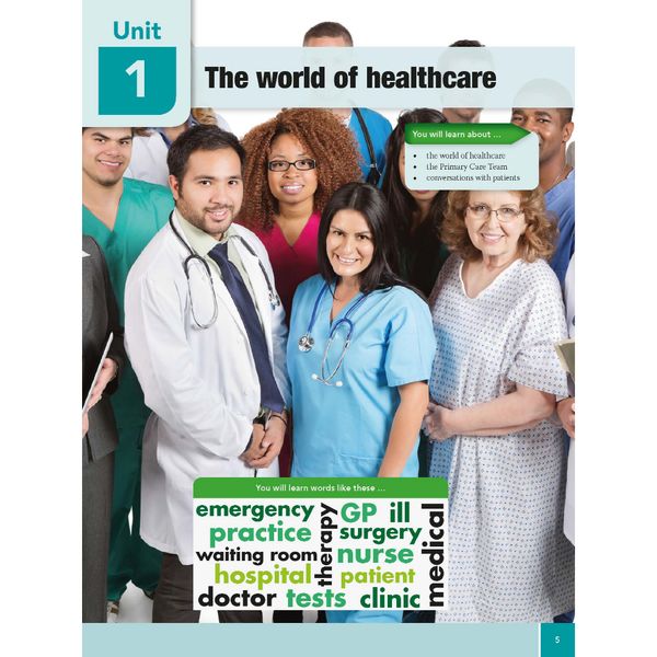 Moving into Healthcare & Nursing - Course Book