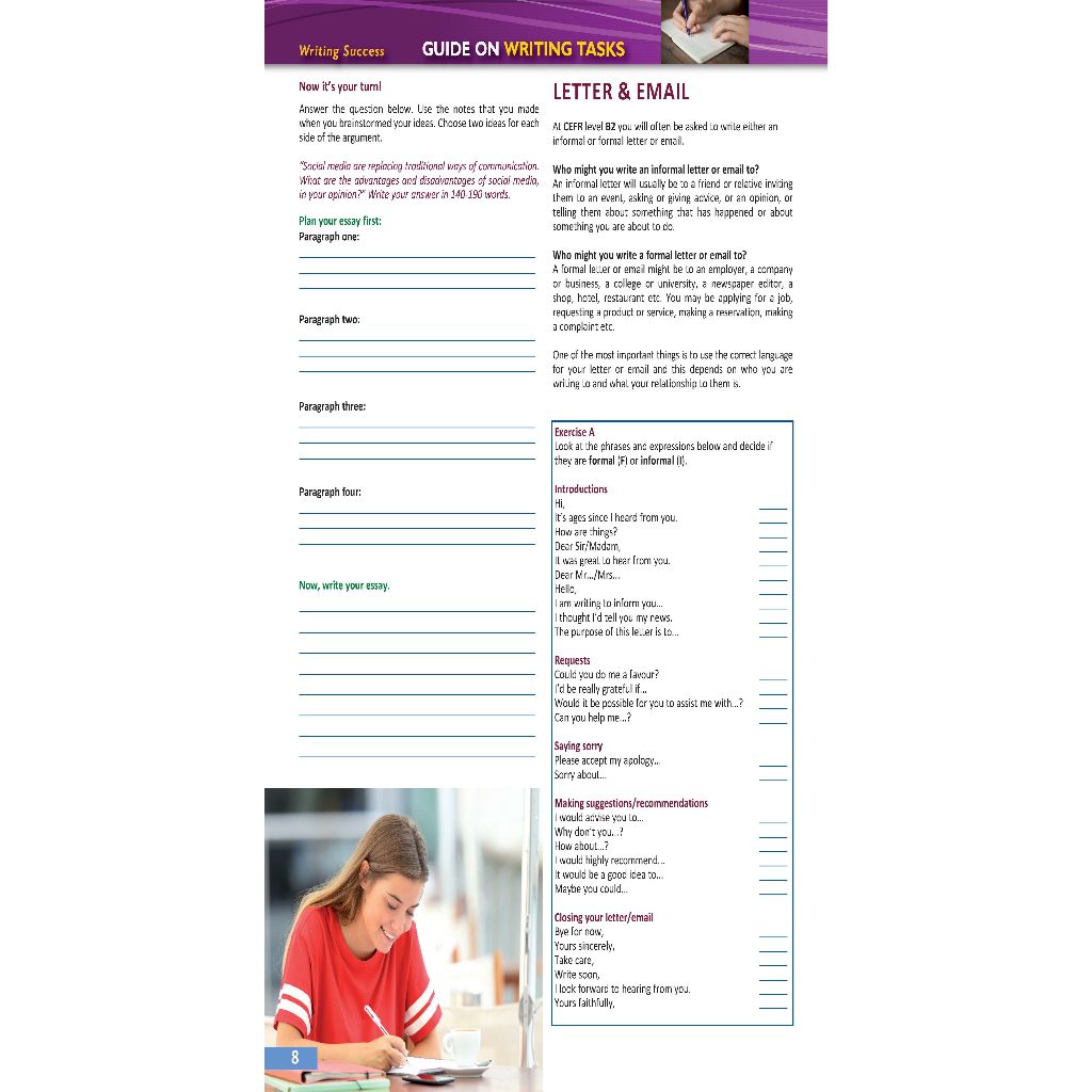 Writing success Upper Intermediate level B2